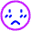 Smiley Blush Icon from Plump Neon Set