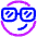 Smiley Cool Icon from Plump Neon Set