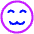 Smiley Cute Icon from Plump Neon Set
