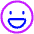 Smiley Happy Icon from Plump Neon Set