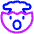 Smiley Mind Blown Icon from Plump Neon Set