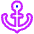 Anchor Icon from Plump Neon Set