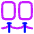 Museum Painting Exhibit 3 Icon from Plump Neon Set