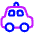 Car Taxi 1 Icon from Plump Neon Set