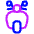 Motocycle Front Icon from Plump Neon Set