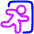 Emergency Exit Icon from Plump Neon Set
