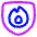 Fire Protection Area Icon from Plump Neon Set