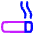 Smoking Area Icon from Plump Neon Set