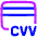 Credit Card Cvv Icon from Plump Neon Set