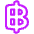 Baht Icon from Plump Neon Set