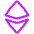Ethereum Icon from Plump Neon Set