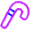 Cane Icon from Plump Neon Set