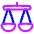 Justice Scale 1 Icon from Plump Neon Set