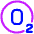 Oxygen Icon from Plump Neon Set