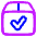 Shipment Check Icon from Plump Neon Set