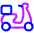 Transfer Motorcycle Icon from Plump Neon Set