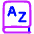 Dictionary Language Book Icon from Plump Neon Set