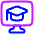 Learning Computer Icon from Plump Neon Set