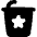 Podium Star Icon from Flex Solid Set