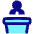 Politics Speech Icon from Plump Pop Set
