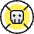 Pollution Skull icon - Free transparent PNG, SVG. No sign up needed.