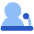 Presentation Speaker Speech Icon from Plump Flat Set