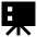 Slide Deck Icon from Sharp Solid Set