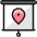 Presentation Projector Screen Pin icon - Free transparent PNG, SVG. No sign up needed.