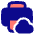 Cloud Printing Icon from Plump Pop Set