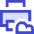 Cloud Printing Icon from Sharp Duo Set