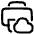 Cloud Printing Icon from Plump Line Set