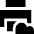 Cloud Printing Icon from Sharp Solid Set