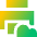 Cloud Printing Icon from Sharp Gradient Set