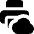 Cloud Printing Icon from Core Solid Set