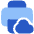 Cloud Printing Icon from Plump Flat Set