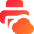 Cloud Printing Icon from Core Gradient Set