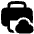Cloud Printing Icon from Plump Remix Set