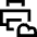 Cloud Printing Icon from Sharp Line Set