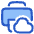 Cloud Printing Icon from Plump Duo Set