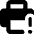 Print Error Icon from Micro Solid Set