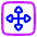 Print Fit To Page Icon from Plump Neon Set