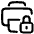 Print Lock Icon from Plump Line Set