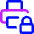 Print Lock Icon from Core Neon Set