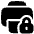 Print Lock Icon from Plump Solid Set