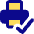 Print Printer Connected Icon from Core Pop Set