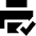Print Printer Connected Icon from Sharp Solid Set