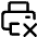 Print Printer Disconnected Icon from Core Line Set
