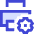 Printer Maintenance Gear Icon from Sharp Duo Set