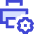 Printer Maintenance Gear Icon from Sharp Duo Set