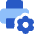 Printer Maintenance Gear Icon from Core Flat Set